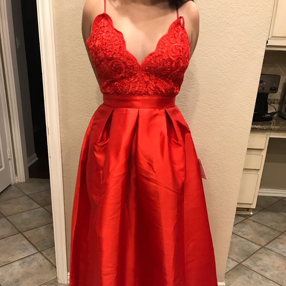 Red Prom dress new with tags! All offers welcome